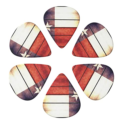 Lot de 6 médiators pour guitare acoustique, électrique, basse, ukulélé Motif drapeau américain - Les Beatles, Paul McCartney, John Lennon, RIngo Starr, George Harrison Lot de 6 médiators pour guitare acoustique, électrique, basse, ukulélé Motif drapeau américain – Image 5