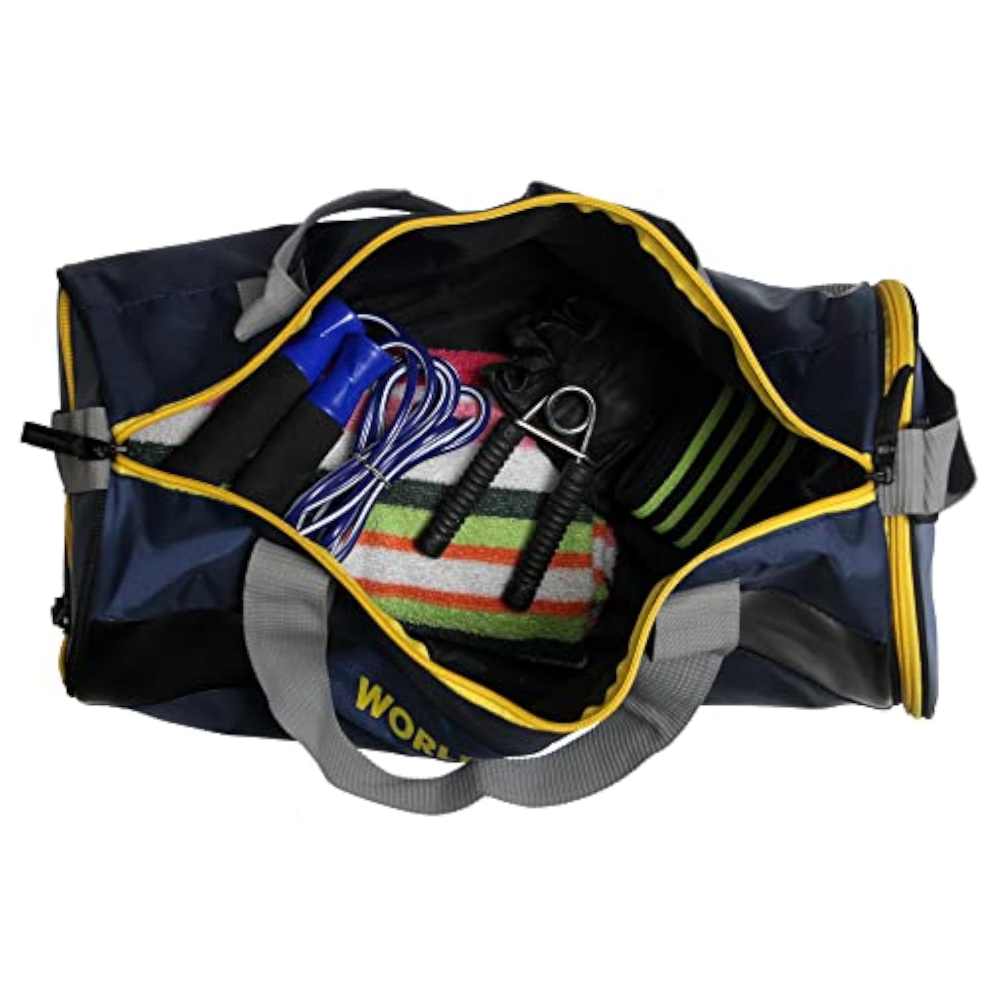 Gym Bag, Blue, Stylish and Functional