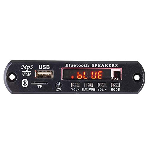 Amplificateur audio TIX sans panneau de décodeur audio MP3 Bluetooth 5.0 15WX2