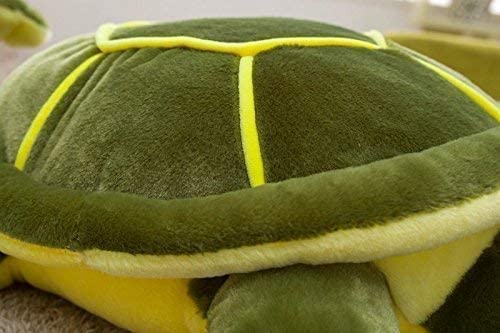 Image of Purple Beats Turtle Tortoise | Stuffed Soft Cute Green Tortoise Big Large Size Plush Toy for Kids as Well as for Giving Gifts on Birthdays or Any Special Occasion | (Turtle 45cm)