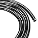 M METERXITY Pneumatic Tubing - Polyurethane Air Compressor Hose Pipe, Apply to Air Line Transfer (8mm OD 5mm ID, 32Ft, Black)