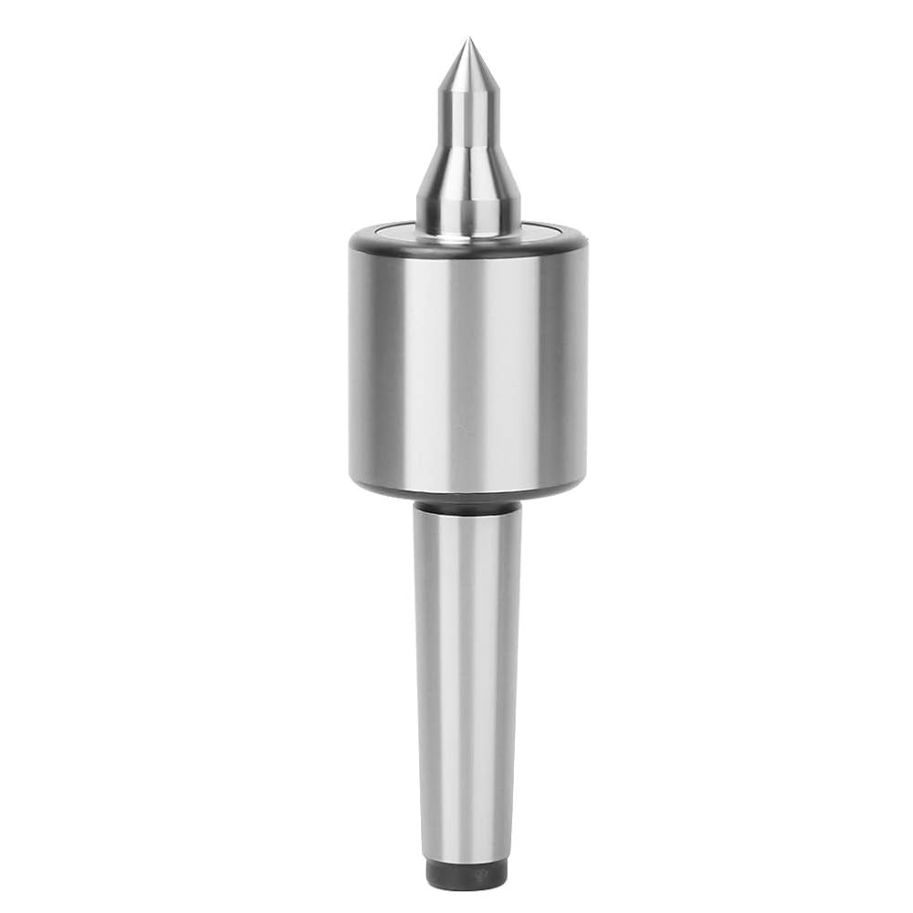 Shexton Revolving Centre, For Mini Lathe Machine Double Bearing Live Center Revolving Centre Diy Parts Machine Parts Diy Parts