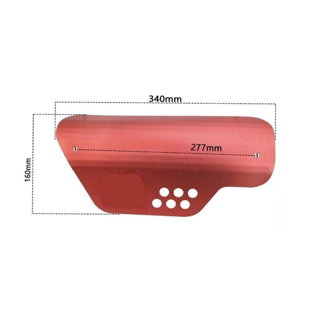 Protezione Scudo Termico Scarico Moto Per CT125