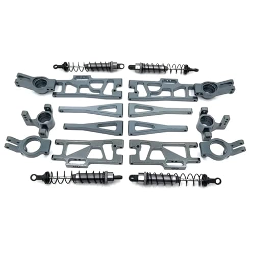 RC�J�[�̃A�b�v�O���[�h For Wltoys 12402a For 1/12 4WD 2.4G RC�J�[ 9�̃A�b�v�O���[�h�����p�[�c(Gray)