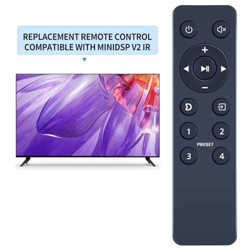 Télécommande de rechange pour miniDSP V2 IR compatible séries 2x4HD Flex SHD - 2