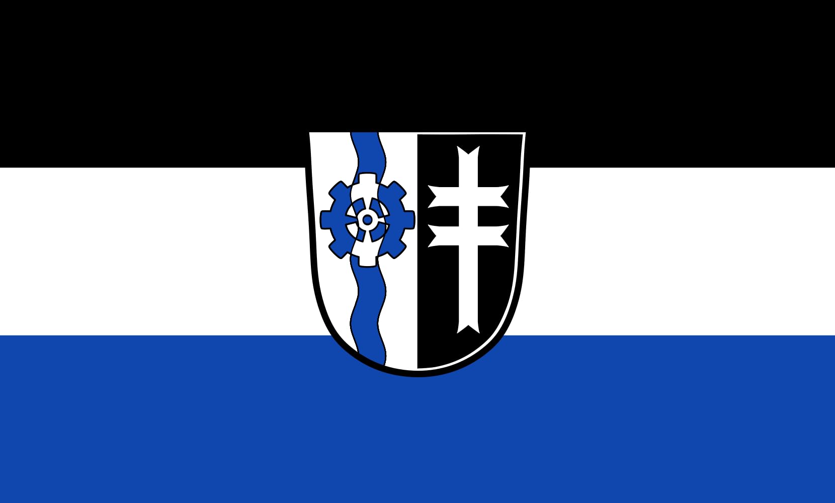 Drapeau Large Breitenbrunn paysage de 1.35m² pour décorer vos événements de plein air