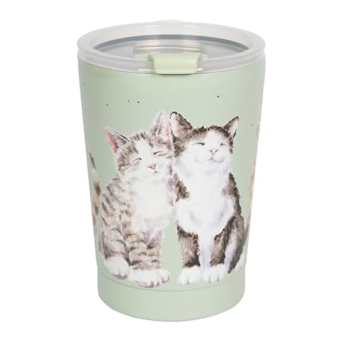Wrendale Designs Feline Friends Thermal Travel Cup Cover