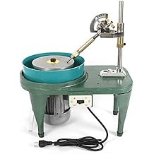 Gem Faceting Machine - 180W Jade Stone Angle Machine Jewelry Equipments Tools Stone Polisher Flat Grinder Speed Adjustable 1800RPM 110V
