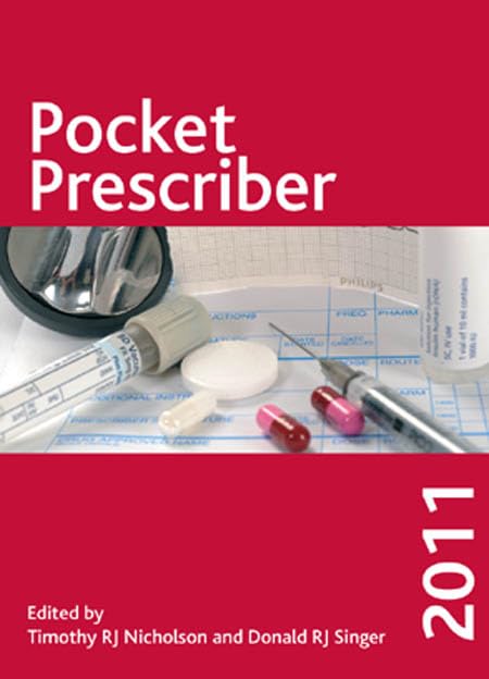 Buy Pocket Prescriber 2011 — BookShops.in