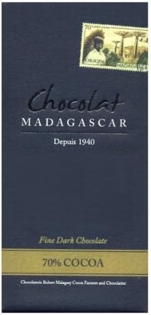 Chocolat Madagascar, 70% Dark Chocolate bar