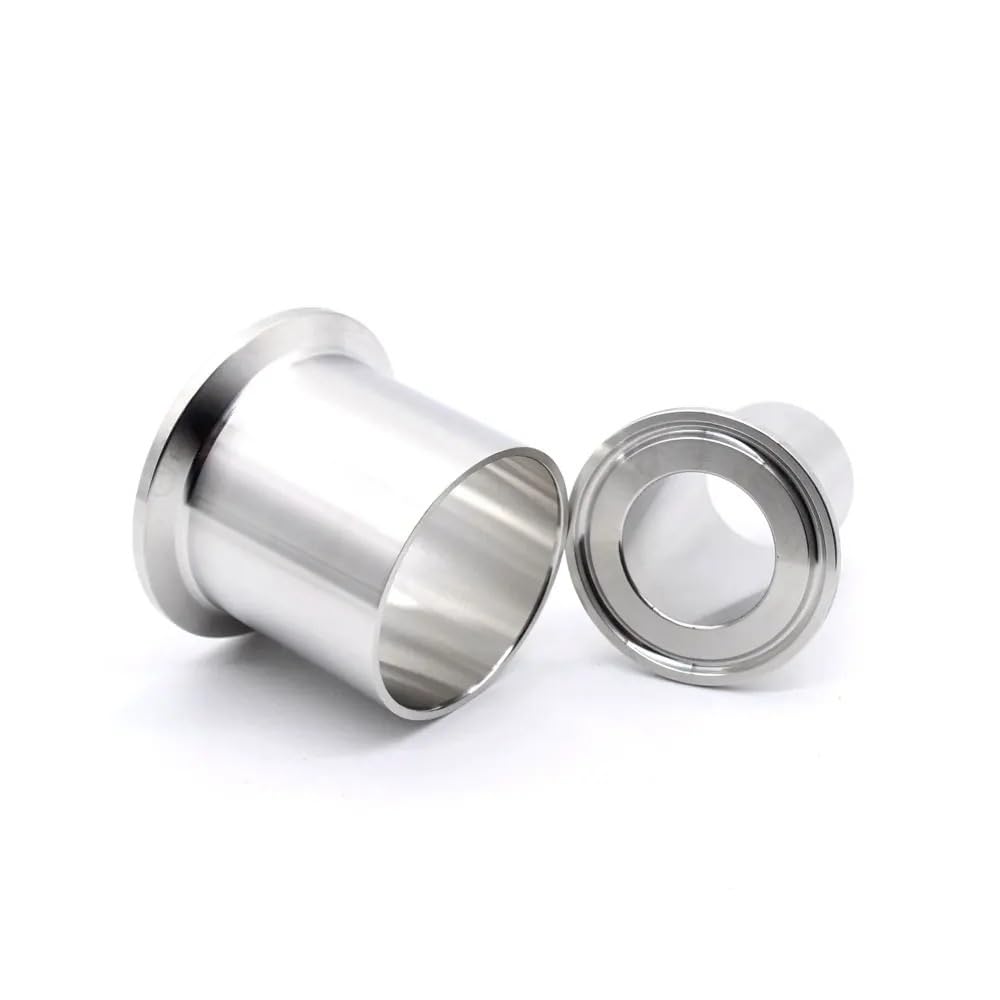 Taille 19 mm-108 mm OD 1,5" 2" -4" Tri Clamp Allonger 50 mm Hauteur SUS 304/316 Raccord de virole à souder sanitaire en acier inoxydable HomeBrew(SS316L,32mm Pipe OD K50.5mm)