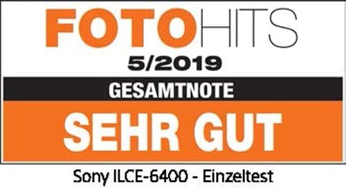 Sony Alpha 6400 | Appareil Photo Numérique Hybride APS-C (24, 2 MP, AF en 0.02s, Suivi des Yeux, 4K HLG, Ecran Selfie Vlogging)