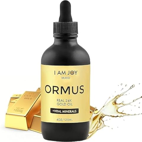 I Am Joy co. Ormus Gold Oil Monoatomic Helps to Decalcify Pineal Gland, Repair DNA, Increase Manifestation Speed - Rich with Minerals Platinum, Iridium Using Non Chemical Solvent Extraction 4oz Cover