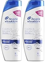 Head & Shoulders Clean and Balanced Anti-Dandruff Shampoo, 400 ml (Pack of 2)