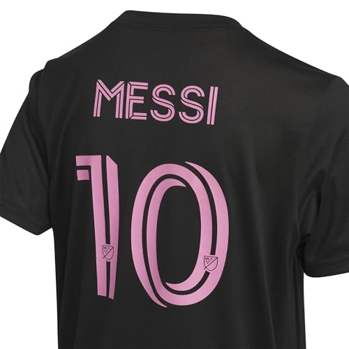 Image of Adidas MLS Unisex Kids Inter Miami Cf Messi Fan Jersey