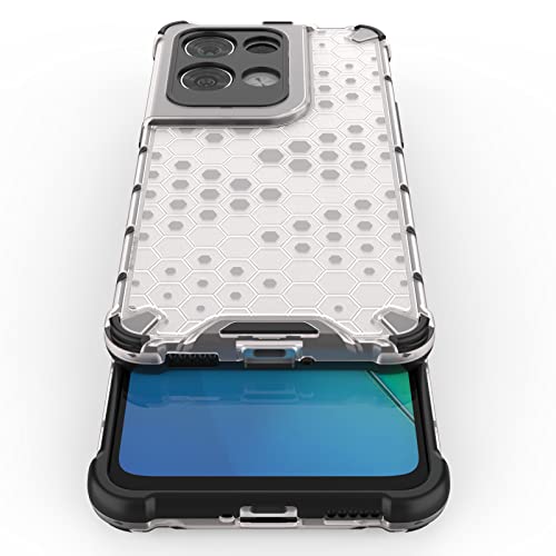 Image of Glasgow Back Case Cover Compatible with Oppo Reno8 Pro 5G / Reno 8 Pro 5G (Stylish Design) - Transparent