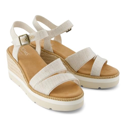 TOMS Womens Darya Natural 8.5 Medium
