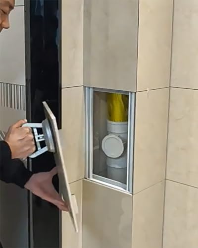 Couvercle d'inspection de plomberie pour habiller la valve de douche avec élégance