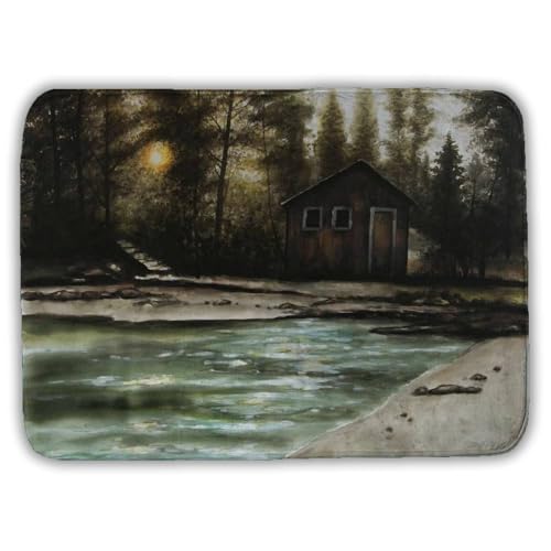 Begin Home Decor 5930-1724-LA189 17 x 24 in. Cabin in