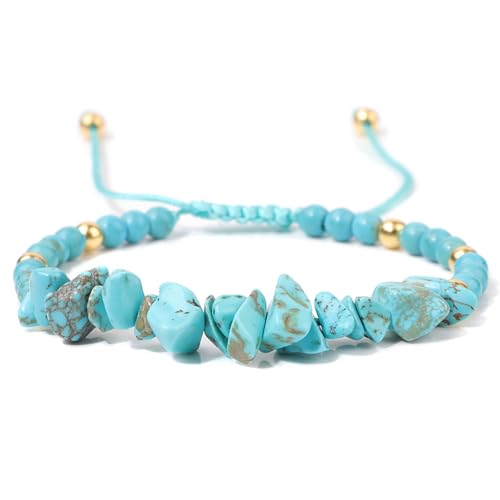 Bracelet turquoise, bijou turquoise, bijou élégant, bracelet pour homme et femme avec carte, parfait comme bracelet de couple ou cadeau