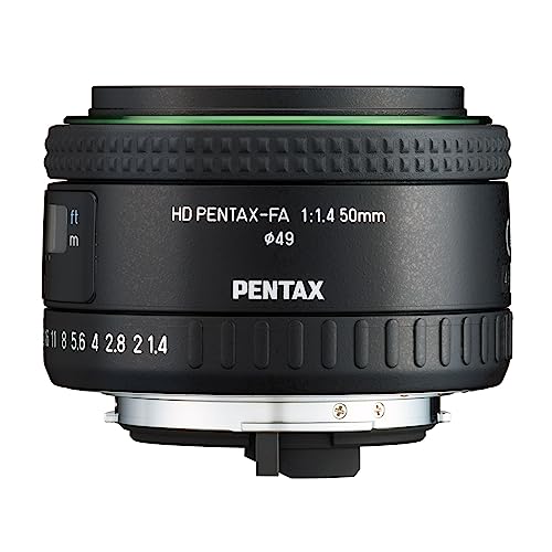 HD PENTAX-FA 50mmF1.4, obiettivo standard a focale singola per l'uso con fotocamere reflex digitali con attacco K