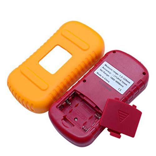 Medidor de espesores ultrasónico digital LCD, rango de medición 1,2-225 mm, velocidad del sonido 1000-9999 m/s para acero, aluminio, cobre, vidrio, plástico, etc. miniatura 4