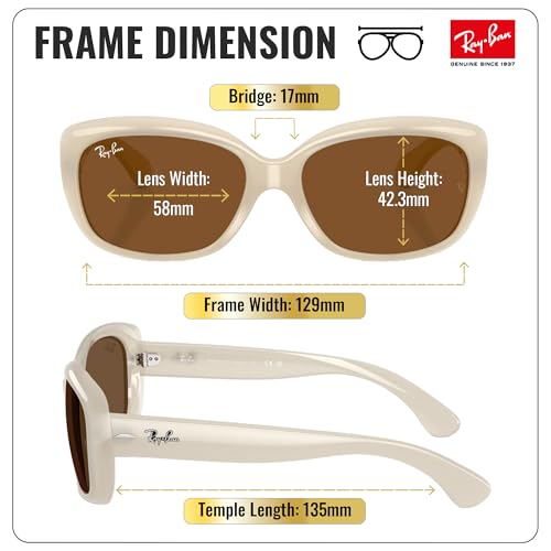 Image of Ray-Ban RB4101 JACKIE OHH Sunglasses with Official Eyewear Kit