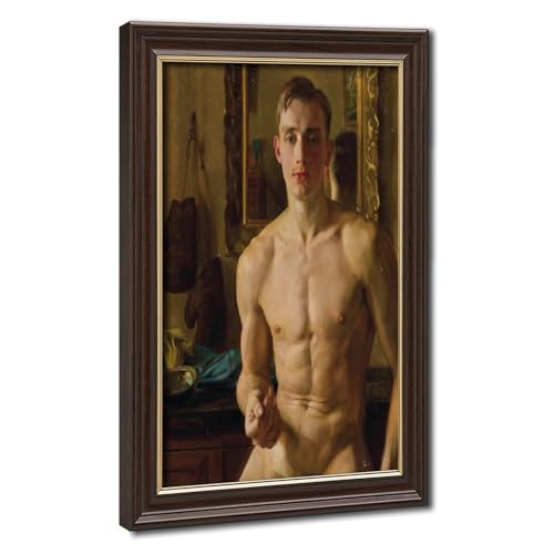 Poster The Boxer Konstantin Somov tableau décoration murale salon cadre toile