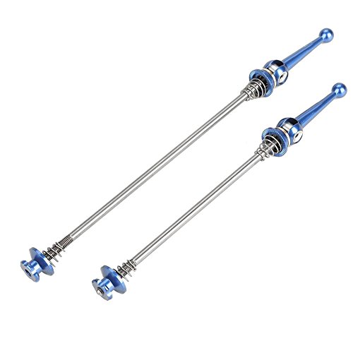 Tbest Bike Skewers Quick Release Titanium Alloy Bicycle Front Rear Axle Skewer 130mm