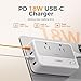 TESSAN 220V to 110V Voltage Converter, Universal Travel Power Adapter Combo with International Plug (Type C/G/D/I/L), 2AC 4 USB Ports(1 USBC)，230W Max Step Down Transformer for US to Europe