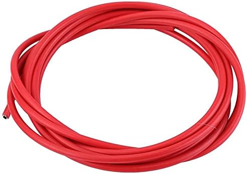 Bike Shifting Cable,Bicycle Shifter Cable Housing 4mm Bicycle Shifting Steel Cable Bike Shifting Wires for Road MTB Replacement,3 Meters (Red)