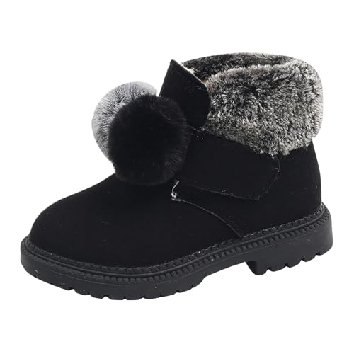 Boys Girls Winter Sneakers Faux Fur Ankle Booties Unisex Kids Warm High Top Traines Sport Shoes
