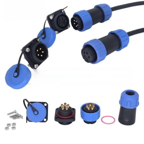 Conector SP21 hembra de 2 pines: enchufe cuadrado macho/hembra IP68 5