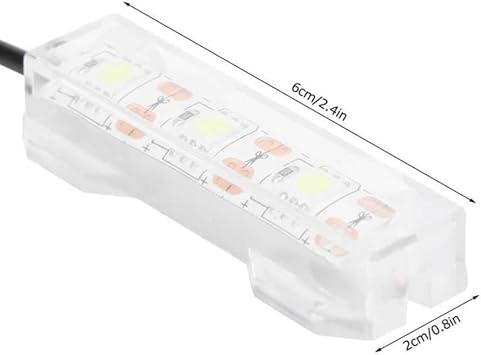 Small Fish Tank Light Fish Tank Led Light USB Water Plant Light for Mini Aquarium Desktop Fish Tank