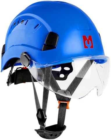 Casco de Seguridad, Casco EN397 con Bandas Absorbentes y Visera, ...