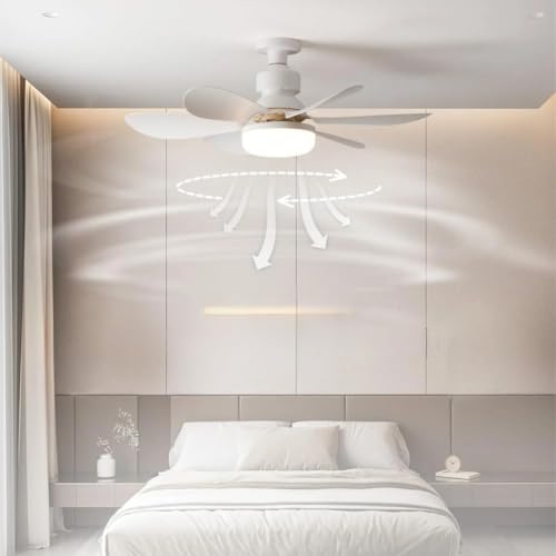 Lâmpada Ventilador de Teto Multifuncional para Bocal Comum – Luz LED Ajustável 40W, Ventilador 3 Vel