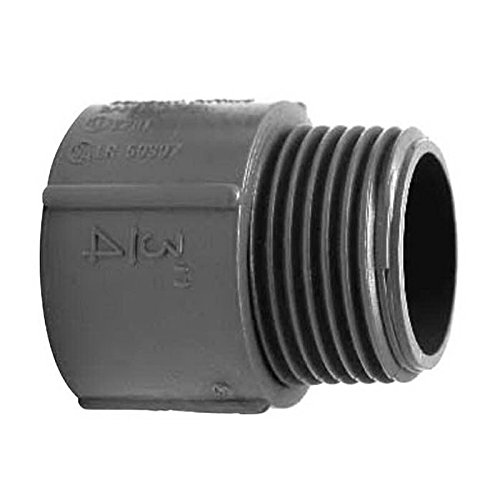 Kraloy 078086 PVC Terminal Adapter 1 Inch