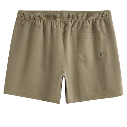 Image of maamgic Men's 5 inch Inseam Shorts Pull-On Relaxed Fit Comfort Stretch Short Shorts with Pocket