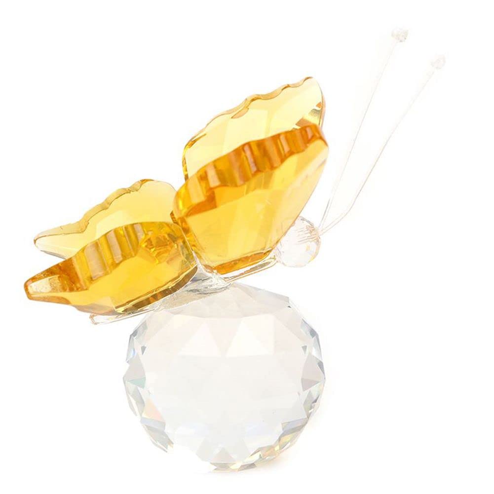 SUBLIME GROSSE BOULE SULFURE PRESSE PAPIER En VERRE SOUFFLE Signé à