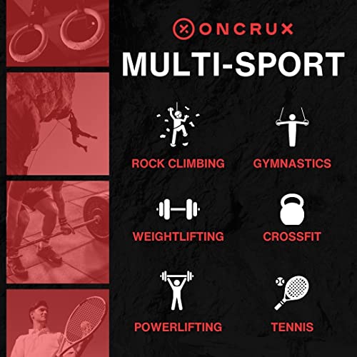 Oncrux Chalk Sock - Lifting Chalk Ball For Rock Climbing Chalk - Workout Chalk For Weightlifting - Chalk Magnesium For Gymnastics Chalk For Bars - Weight Lifting Chalk Powder Disc Golf Chalk Bag 2Oz #TOP3