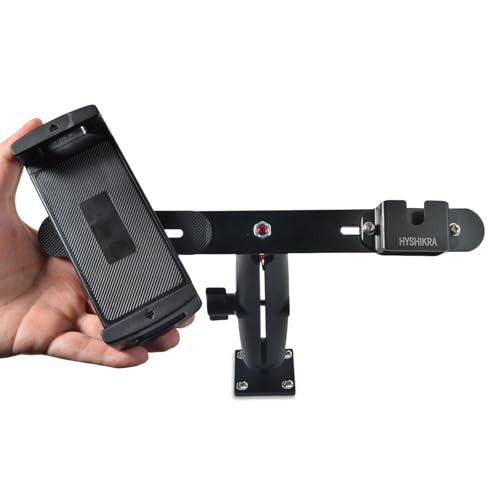 HYSHIKRA Soporte bidireccional para camión, clip de accesorio para iPad, micrófono, altavoz móvil, compatible con Baofeng, Kenwood, Motorola, Quansheng, radio - imagen 5