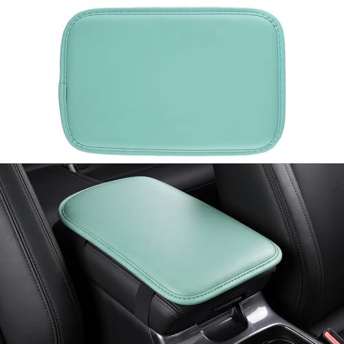 Almohadilla de consola central Amiss verde protector antideslizante de coche