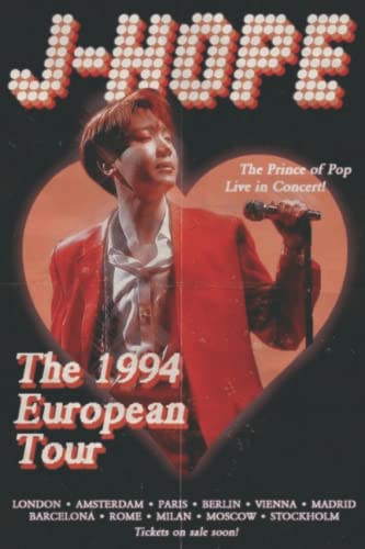 BTS J-HOPE NOTEBOOK hobi bts merch hobi bts j hope bts j-hope bts leader bts album BTS J-Hope: Glowing Bokeh Member Performing with J=Hope 100 Page 6 ... Fan Merch for Army Fandom hobi bts merch hobi