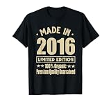 camiseta 2016 barcelona Este traje de edición limitada 2016 es el regalo de cumpleaños perfecto para un hombre nacido en 2016, una mujer nacida en 2016 o como disfraz de cumpleaños para 2016.