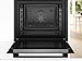 Bosch HRG578CB7, Serie 6, Smarter Einbau-Backofen mit Dampfunterstützung 60 x 60 cm, Made in Germany, Pyrolyse, Bratenthermometer, Air Fry Funktion, 3D-Heißluftfunktion, Soft Close, Backofenassistent
