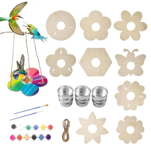 Set contenant nourrissage oiseaux pour animer un atelier créatif et éducatif au jardin