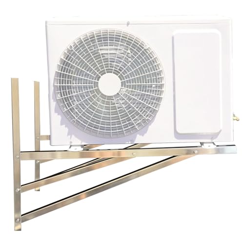 Soporte mini split exterior y base de suelo para bomba de calor de 50 x 60 x 80 cm 2
