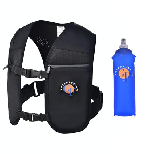 Laufweste Damen & Herren: Ultraleichte Hydration Running Vest mit...
