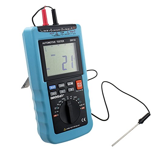 Allosun Digital Automotive Multimeter 3 3/4-Digit Dmm Em132 #TOP3