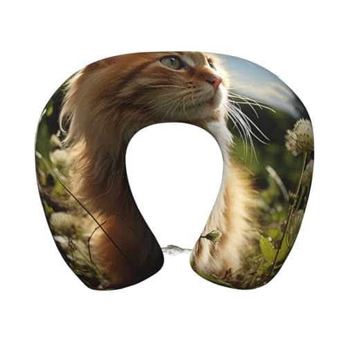Almohada de espuma viscoelástica para cuello ajustable miniatura 1